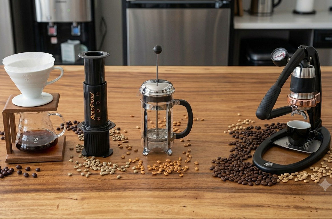 Manual Coffee Brewing Methods